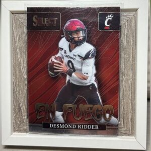 2022 Select Draft Picks En Fuego Desmond Ridder Rookie RC SILVER PRIZM #EN-DR